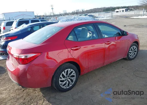 2019 Toyota Corolla Le from USA, damaged, VIN 2T1BURHE0KC171745